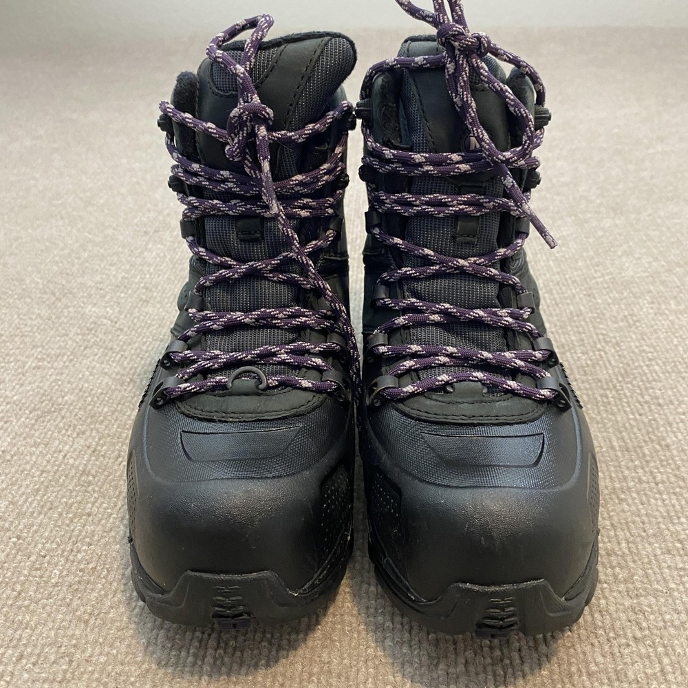 Merrell Whiteout 8 Snow Boots Womens Size 7 Black Waterproof Mid Calf‎ Lace Up - Picture 7 of 14